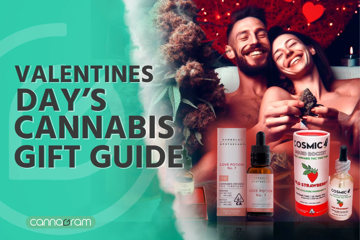Valentine's Day Cannabis Gift Guide 2023 | Romantic CBD and THC Delights