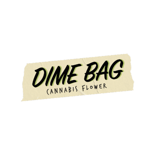 Dime-Bag-brand- in sacramento cannabis delivery service shop online logo
