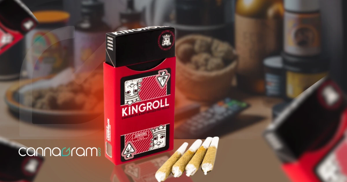 Kingpen Kingroll: A Perfect Choice for Sacramento's Weed Delivery - Ideal for Cannabis Beginners