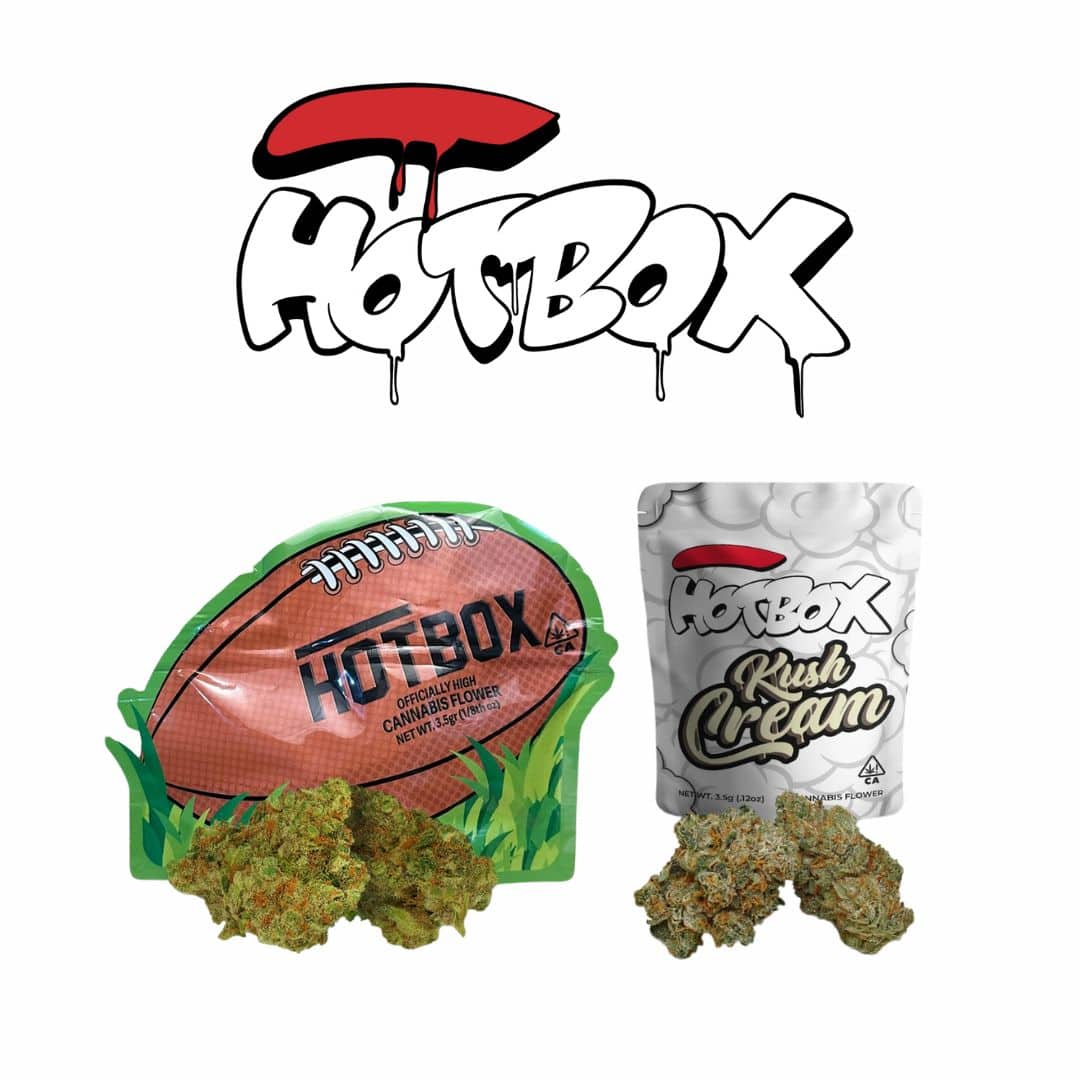 Hotbox cannabis product with 25% off promotion, available through Cannagram delivery service in Sacramento.