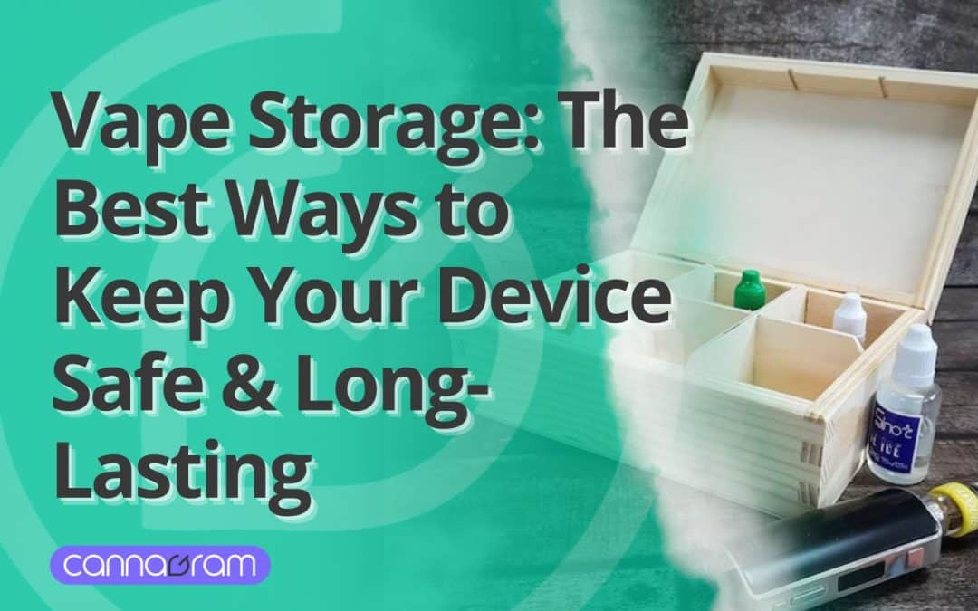 Vape Storage: The Best Ways to Keep Your Device Safe & Long-Lasting 2025